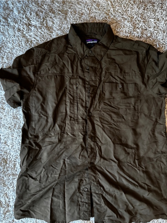 Patagonia Other - Patagonia Short Sleeve Utility Shirt - Olive camping hiking size men’s large